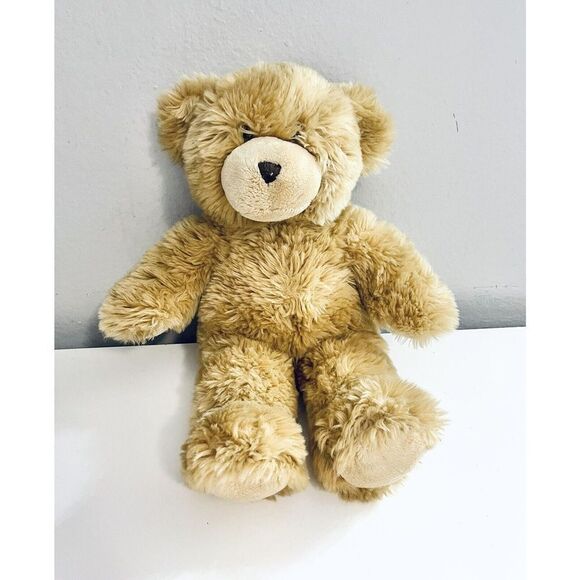 Build A Bear Workshop Light Brown Classic Teddy Plush BABW Stuffed Animal Toy - Picture 1 of 2